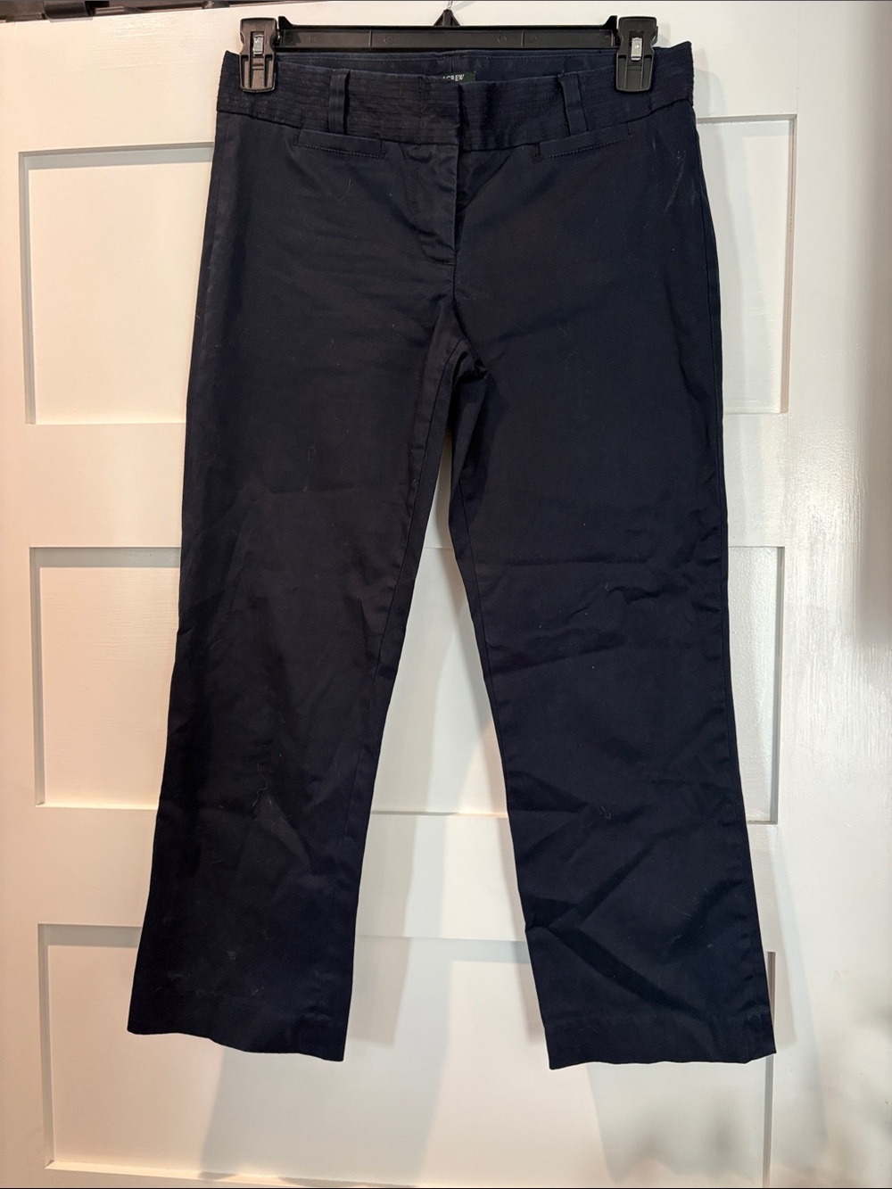 J. Crew City Fit Navy Capris